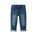 Boys Medium Wash Straight Leg Denim Jeans