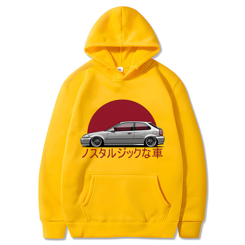 Men’s Cartoon Print Hoodie – Casual Sports Sweatshirt, Long Sleeve Pullover