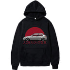 Men’s Cartoon Print Hoodie – Casual Sports Sweatshirt, Long Sleeve Pullover