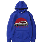 Men’s Cartoon Print Hoodie – Casual Sports Sweatshirt, Long Sleeve Pullover