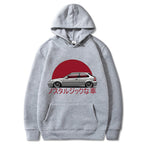 Men’s Cartoon Print Hoodie – Casual Sports Sweatshirt, Long Sleeve Pullover