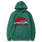 Men’s Cartoon Print Hoodie – Casual Sports Sweatshirt, Long Sleeve Pullover