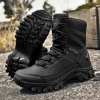 Men’s Outdoor Hiking Boots – Durable Casual Lace-Up Trekking Shoes