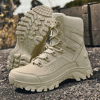Men’s Outdoor Hiking Boots – Durable Casual Lace-Up Trekking Shoes