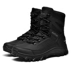 Men’s Outdoor Hiking Boots – Durable Casual Lace-Up Trekking Shoes