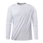 Men’s Quick Dry Long Sleeve T-Shirt – Breathable Lightweight Hiking & Running Tee