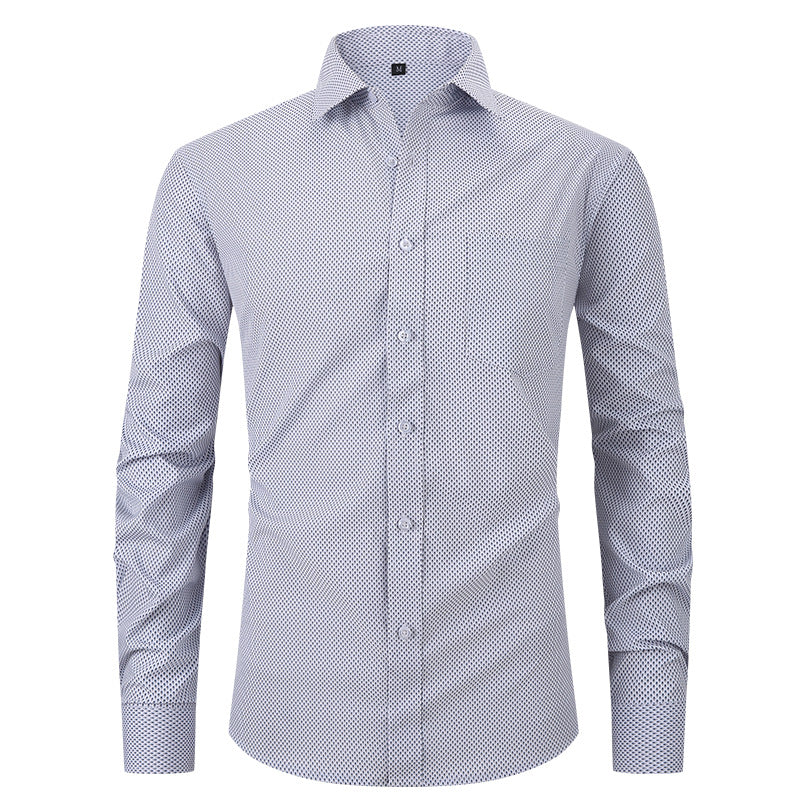 Patterned shirt on a white background