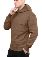 Men’s Striped Hooded Sweatshirt – Casual Slim Fit Pullover Hoodie, Long Sleeve