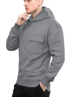 Men’s Striped Hooded Sweatshirt – Casual Slim Fit Pullover Hoodie, Long Sleeve