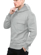 Men’s Striped Hooded Sweatshirt – Casual Slim Fit Pullover Hoodie, Long Sleeve