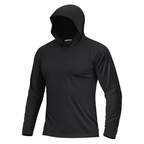 Men’s UPF 50+ Sun Protection Hoodie – Lightweight Long Sleeve UV Fishing & Hiking Shirt